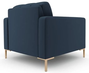 Modré kreslo Bali – Cosmopolitan Design