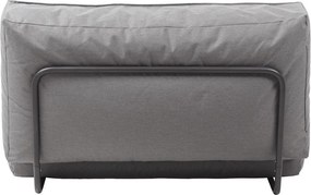 Sivé záhradné ležadlo Blomus Stone, 120 x 190 cm