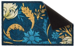 Rohožka 50x80 cm William Morris Blue – Artsy Doormats