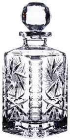 Onte Crystal Bohemia Crystal ručne brúsená karafa na whisky Mašľa 800 ml