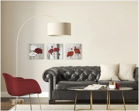 Obraz Styler Glasspik Flower Poppy Bloom, 20 × 20 cm