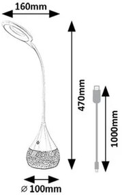 Rabalux VIVTER LED stolná lampa 74248