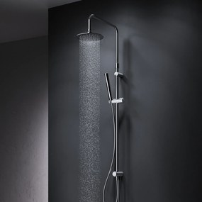Sprchový systém AM.PM Spike F07PA400 s termostatickou sprchovou batériou, chróm