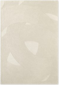 Ted Baker, Kusový koberec Ted Baker Kensington 106399 Creme, 200x300, biela, kancelária