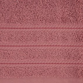 BAVLNENÝ UTERÁK VITO SADA 3KS 70X140 CM STARORUŽOVÁ
