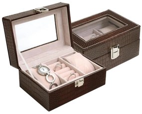 Šperkovnica JK Box SP-1813/A21 hnedá