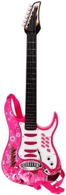 RAMIZ Detská elektrická gitara - ružová