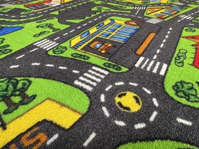 Vopi koberce Kusový koberec City life - 60x110 cm
