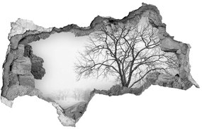 Nálepka fototapeta 3D výhľad Strom v zime nd-b-80032038