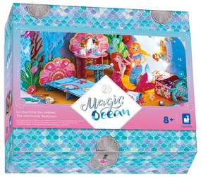 Janod Atelier Kreatívna sada DIY Vyrob si sám 3D Spálňa morskej víly Magický oceán od 8 r