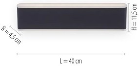 Paul Neuhaus 9484-13 - LED Stmievateľné vonkajšie svietidlo ELSA 2xLED/9W/230V IP65