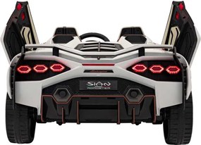 Elektrické autíčko Lamborghini SIAN biele