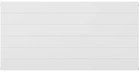 Mexen, Panelový radiátor Mexen Line CL22 400 x 1600 mm, bočné pripojenie, 1821 W, biely - W422L-040-160-00