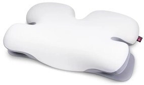 CONNECT IT CFH-6030-WH - Anatomický vankúš Virgo biely/sivý