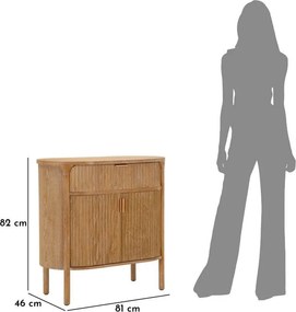 Komoda z jedlového dreva v prírodnej farbe 81x82x46 cm Gothenburg – Mauro Ferretti