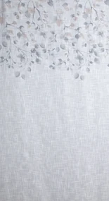 ZÁVES NA KRÚŽKOCH ANA 140X250 CM VZOROVANÁ