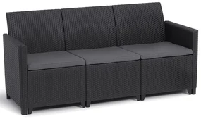 Sedačka MARIE 3 SEATERS SOFA, grafit