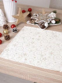 Lurexová Vianočná servítka Sviatočné kúzlo - 40 × 40 cm