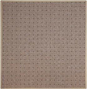 Condor Carpets 120x120 cm Kusový koberec Udinese béžový new štvorec, béžová, chodba / predsieň