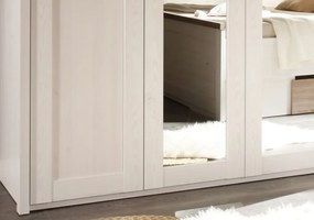 Šatníková skriňa Luca, 4-dverová