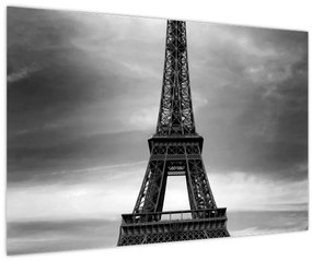 Obraz - Ružové auto v Paríži (90x60 cm)
