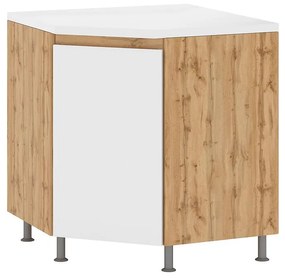 Rohová kuchynská skrinka Magnolia DN 85x85 1D