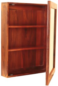 furniture-nabytek.cz - Zrkadlová skrinka do kúpeľne 65x80x15 z dreva palisander