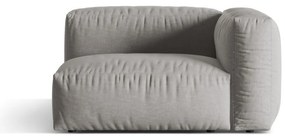 Svetlosivý modul pohovky (pravý roh) Martina – Micadoni Home