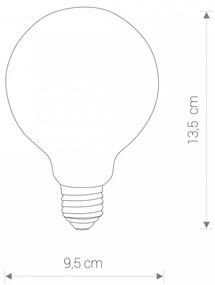 BULB GLASS BALL 9177, 3000K, 840lm, 25 000h