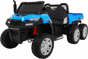 Ramiz Detské nákladné auto Farmer Truck pre 2 deti modré + pohon 4x4 + diaľkové ovládanie + sklápač + LED audio