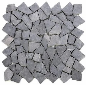 Divero Garth 563 mramorová mozaika sivá 1 m2 - 30x30cm