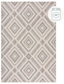 Sivobéžový prateľný koberec 155x230 cm Beckett – Flair Rugs
