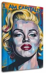 Obraz Marilyn Monroe - Kapitalistický šarm | 100% originál domaľovaný akrylom