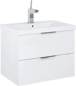 Elita Look, umývadlová skrinka 59,6x53x39,7 cm 2S PDW, biela lesklá, ELT-167217S
