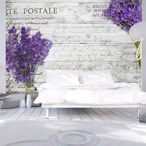 Fototapeta - Lavender postcard Veľkosť: 300x210, Verzia: Premium