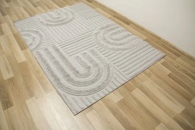 Koberec Amigo 0E560A sivý / strieborný