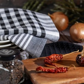 Sada kuchynských utierok LUCY oceľová