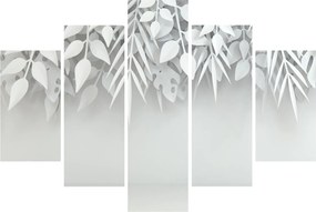 Obraz - Plastické listy (150x105 cm)