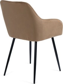 Noela Jedálenský set TERRON 200 + 6x stolička SIENA béžová