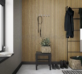 Vliesové tapety na stenu Botanica 33960, rozmer 10,05 m x 0,53 m, obkladové panely dub, MARBURG