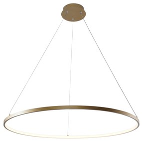 Moderný LED luster Breno 80 zlatá
