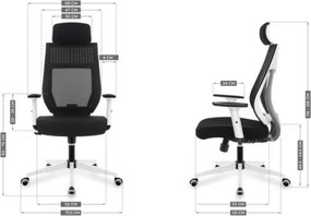 Kancelárska stolička Manager 3.9 Black