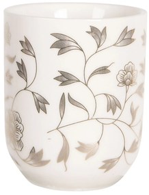 Porcelánový kalíšok na čaj s drobnými kvítky- ∅ 6 * 8 cm / 0,1l