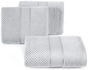 Dekorstudio Velúrový uterák JESSI - 04 strieborný Rozmer uteráku: 70x140cm