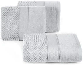 Dekorstudio Velúrový uterák JESSI - 04 strieborný Rozmer uteráku: 70x140cm