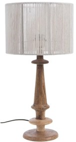 Stolová lampa „Harper White", Ø 29, výš. 55 cm