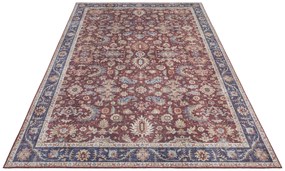 Hanse Home, Kusový koberec Asmar 104004 Bordeaux / Red, 160x230, červená, chodba / predsieň
