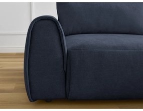 Tmavomodrá rohová pohovka Aden – Bobochic Paris