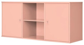 Ružová závesná komoda 133x61x42 cm Mistral – Hammel Furniture