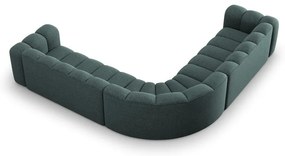 Tyrkysová ženilková modulárna rohová pohovka Lupine – Micadoni